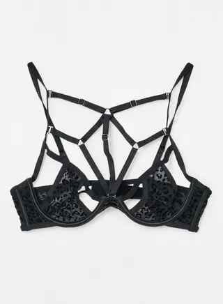 Jagger Non Padded Bralette Black 
