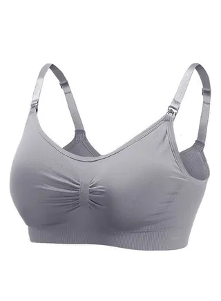 Maternity Push Up Bra Grey 