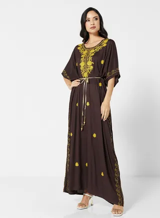 EMBROIDERED KAFTAN 