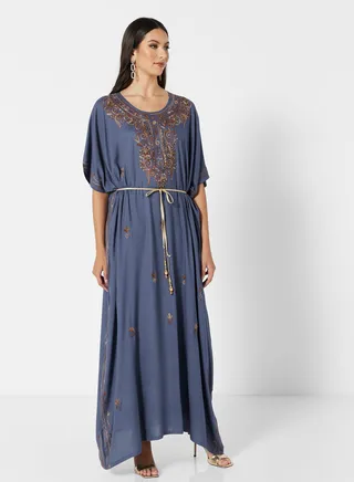 EMBROIDERED KAFTAN 