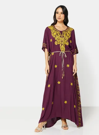 EMBROIDERED KAFTAN 