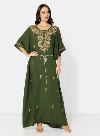 EMBROIDERED KAFTAN 