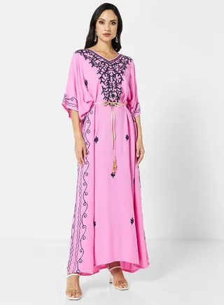 EMBROIDERED KAFTAN 