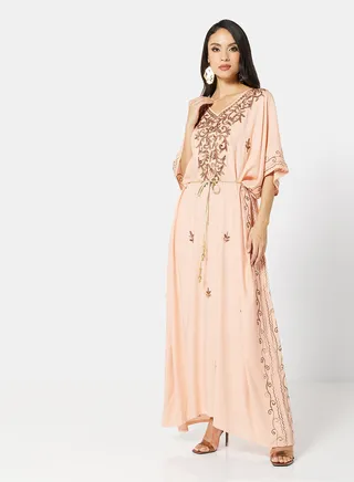 EMBROIDERED KAFTAN 