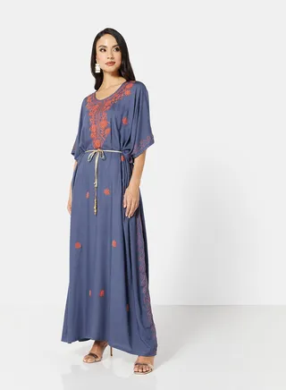 EMBROIDERED KAFTAN 