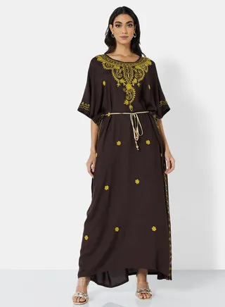 EMBROIDERED KAFTAN 