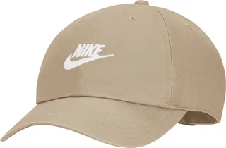 Unisex Nike Sportswear Heritage86 Futura Washed Hat in Brown