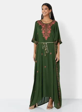 EMBROIDERED KAFTAN 