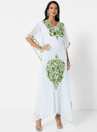 EMBROIDERED KAFTAN 