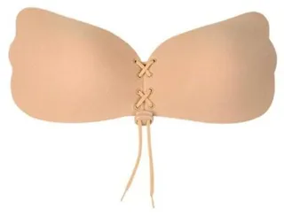 Backless Silicone Bra Beige 
