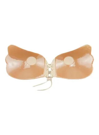 Silicone Bra Beige 
