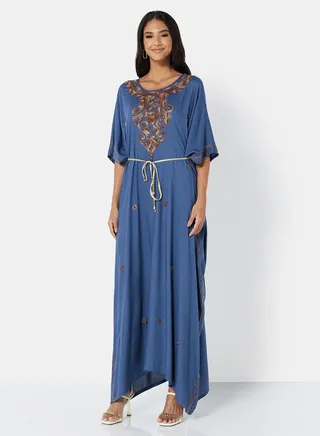EMBROIDERED KAFTAN 