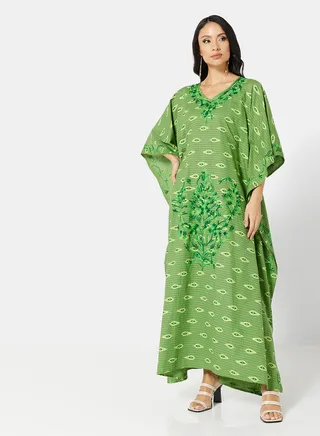EMBROIDERED KAFTAN 