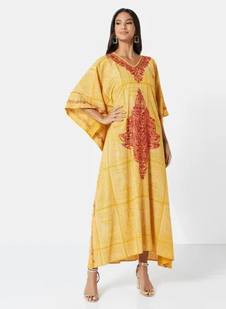 EMBROIDERED KAFTAN 