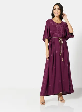 EMBROIDERED KAFTAN 