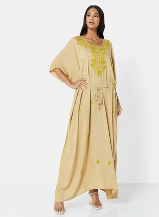 EMBROIDERED KAFTAN 