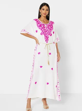 EMBROIDERED KAFTAN 