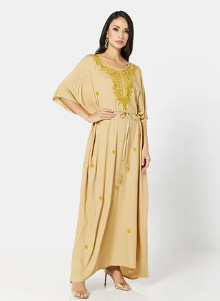 EMBROIDERED KAFTAN 