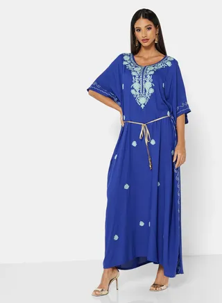 EMBROIDERED KAFTAN 