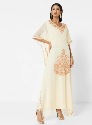 EMBROIDERED KAFTAN 