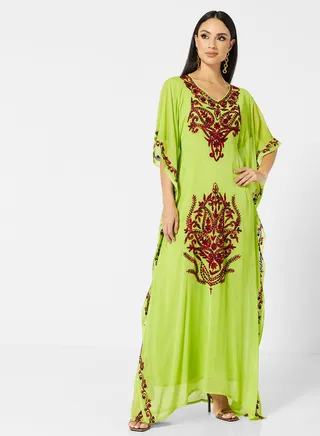 EMBROIDERED KAFTAN 