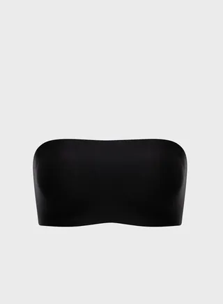 Soft Stretch Padded Bandeau Black 