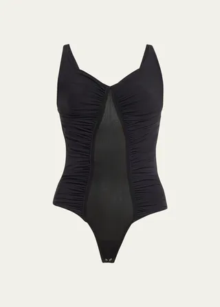 The Larson Ruched Bodysuit