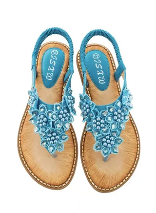 New Handmade Round Toe Sandals 