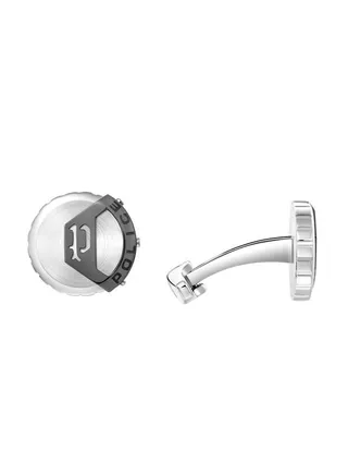 POLICE - Megalithic Cufflink For Men Stainless Steel With Gun Logo - PEAGC0004406 