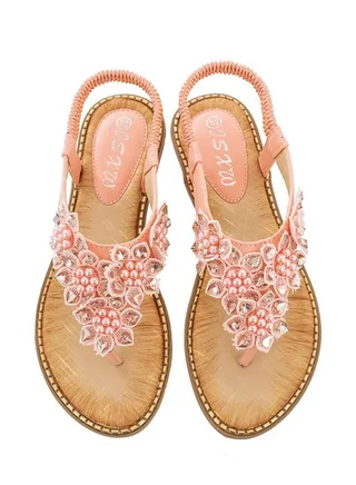 New Handmade Round Toe Sandals 