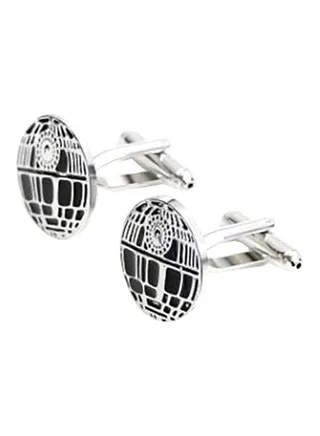 Steel Round Cufflinks 