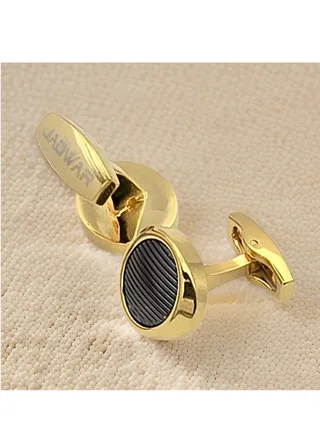 Elegant classic round design cufflinks 
