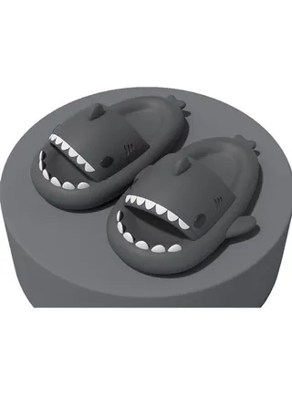 Shark Slippers Non-Slip Flat Adult Sandals Soft and Comfortable Slippers for Outdoors or Indoors 