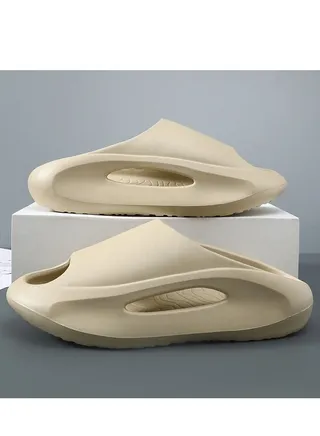 Cloud Slides Women's and Men's Bathroom Anti Slip Quick Dry Ultra Soft Thick Bottom Home Slippers 