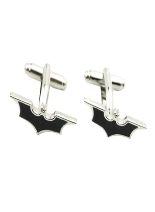 Batman Logo Patterned Cufflinks 