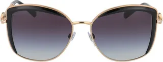 Bulgari Oversized Square Frame Sunglasses