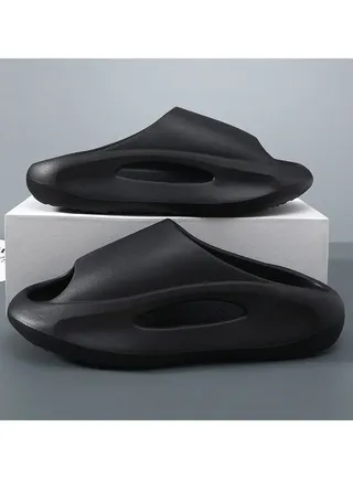 Cloud Slides Women's and Men's Bathroom Anti Slip Quick Dry Ultra Soft Thick Bottom Home Slippers 