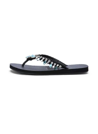 Smeralda Flip Flop Black 