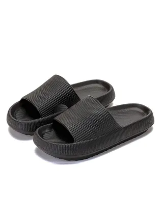 Cloud Slides Women's and Men's Bathroom Anti Slip Quick Dry Ultra Soft Thick Bottom Home Slippers 