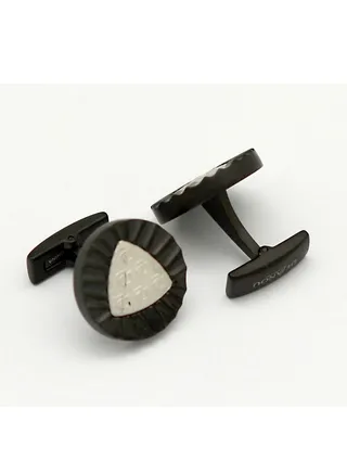 pair of metal cufflinks dy453-1 