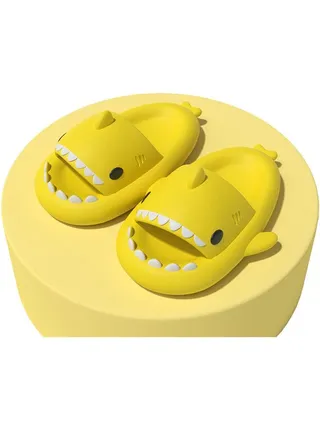 Shark Slippers Non-Slip Flat Adult Sandals Soft and Comfortable Slippers for Outdoors or Indoors 