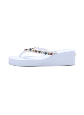 Capri Flip Flop White 