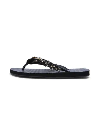 Giglio Flip Flop Black 