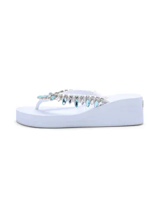 Smeralda Flip Flop White 