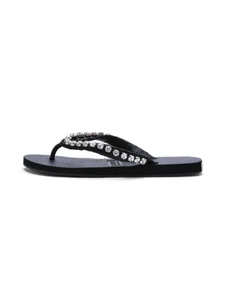 Amalfi Flip Flop Black 