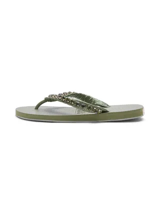 Amalfi Tonosutono Flip Flop Green 