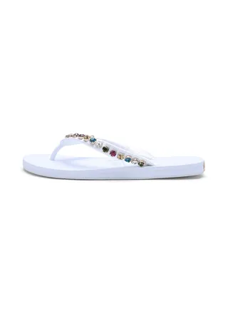 Capri Flip Flop White 