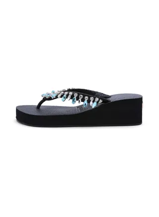 Smeralda Flip Flop Black 