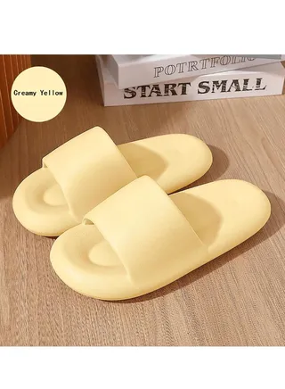 Summer Men And Women EVA Soft Bottom Slippers Home Flip Flops 