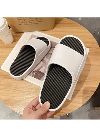 Korean Style Summer Thick Bottom Soft Fashion Slippers 
